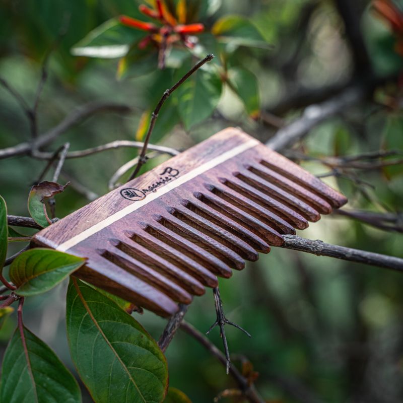 sheesham comb, organic wood comb, wooden comb, sheesham wood comb, organic neem comb, organic hair products, detangling comb, dressing comb, wood comb, handmade wood comb, rosewood comb, organic rosewood comb