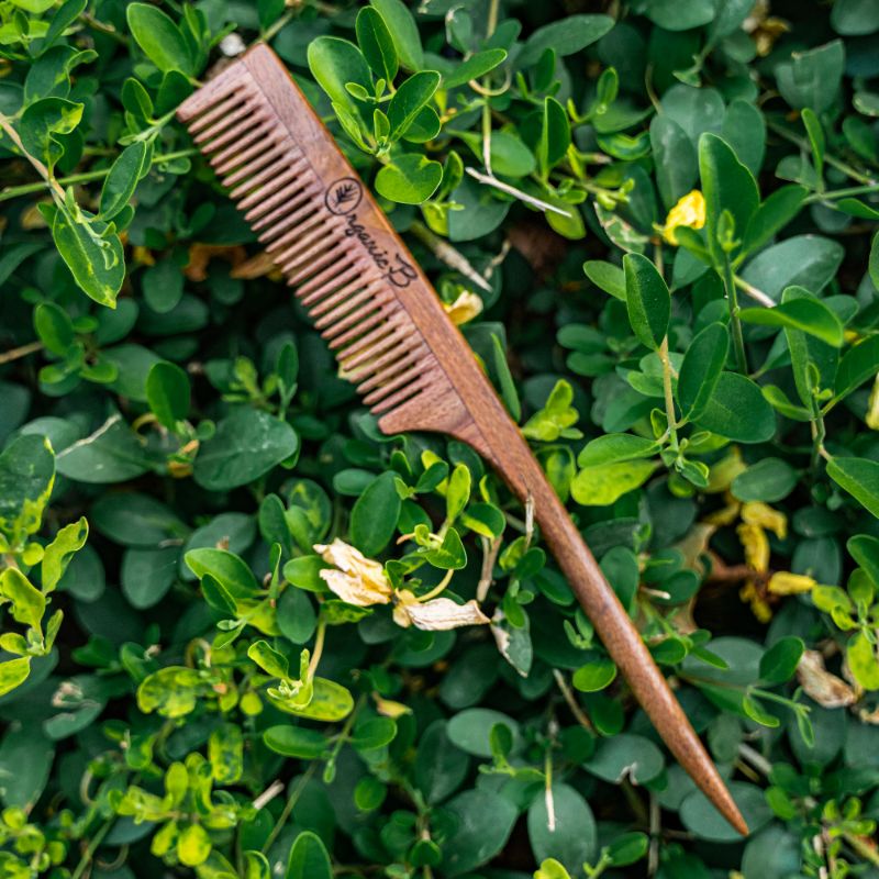 sheesham comb, organic wood comb, wooden comb, sheesham wood comb, organic neem comb, organic hair products, detangling comb, dressing comb, wood comb, handmade wood comb, rosewood comb, organic rosewood comb,